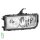 Headlight Set left right 24 V H7/H1 W5W Halogen HELLA for MB AXOR