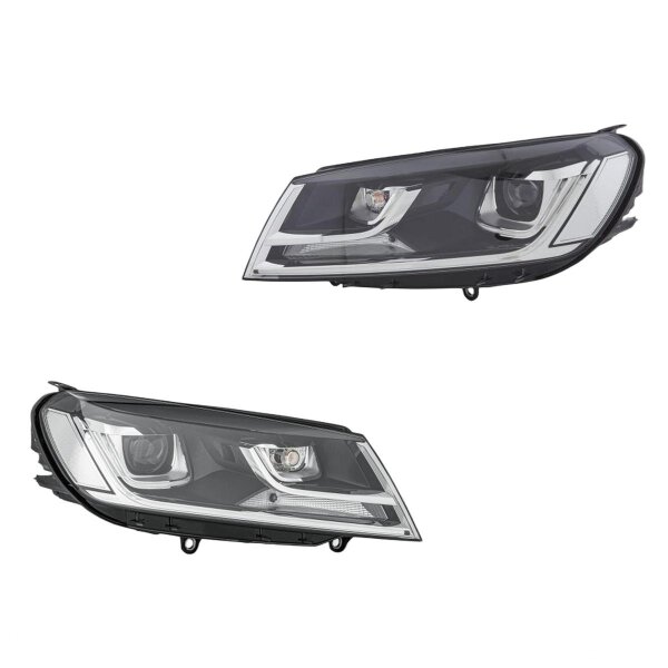 Hauptscheinwerfer-Set li re WY21W D3S LED W5W Bi-Xenon HELLA für VW TOUAREG