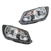 Headlight Set left right 12 V H4 PY21W P21W FF HELLA for...
