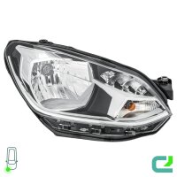 Scheinwerfer-Set links/rechts H4 HELLA für VW Up (121, 122, BL1, BL2)