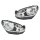 Headlight Set left right 12 V H4 PY21W FF Halogen HELLA for e.g. VW UP!