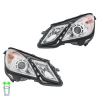Headlight Set 12 V PY21W W5W H7/H7 DE Halogen HELLA for...