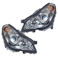 Headlight Set 12 V D2S/H7 W5W PY21W halogen bi-xenon...