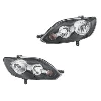 Headlight Set 12 V H15 W5W PY21W H7/H7 FF Halogen HELLA...