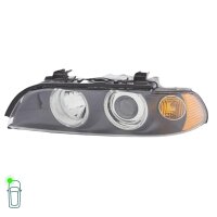 Headlight Set left right 12 V H7/H7 H21W Halogen FF DE HELLA for BMW 5 Series