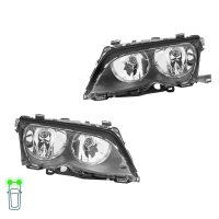 Headlight Set left right 12 V H7/H7 W5W Halogen HELLA for...