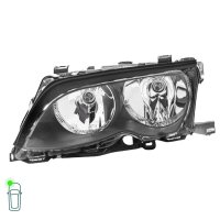 Headlight Set left right 12 V H7/H7 W5W Halogen HELLA for BMW 3 Series