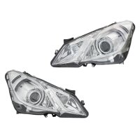 Headlight Set 12 V D1S/H7 LED bi-xenon halogen HELLA...