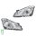 Headlight Set 12 V D1S/H7 LED bi-xenon halogen HELLA suitable for e.g. MB