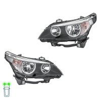 Headlight Set left right 12 V H7/H7 W5W PY21W Halogen...