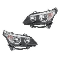 Scheinwerfer-Set links/rechts W5W HELLA für BMW 5 (E60)