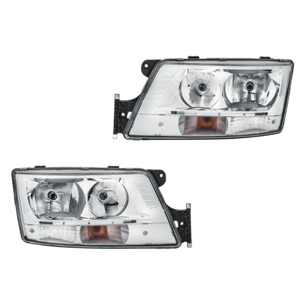 Hauptscheinwerfer-Set li re 24 V H7/H7 PY21W Halogen HELLA für u.a. MAN TGS
