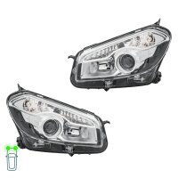Headlight Set 12 V PY21W W5W H7/H7 Halogen DE HELLA for...