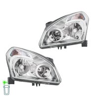 Headlight Set 12 V D2R H7 W5W PY21W Halogen Xenon HELLA...