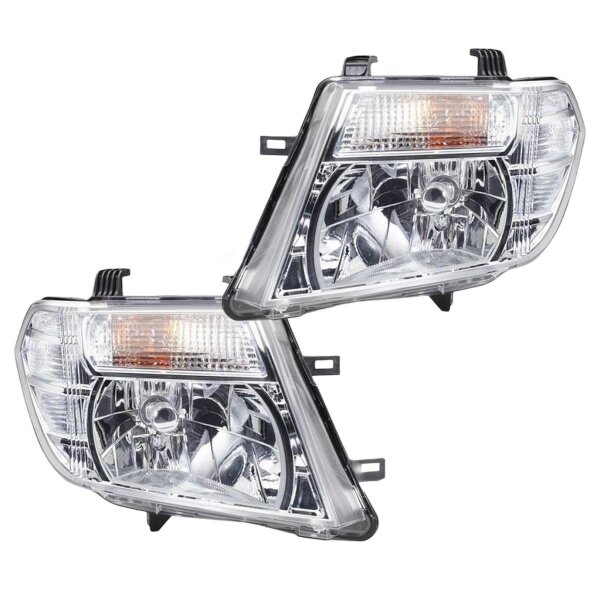 Headlight Set 12 V H4 W5W PY21W Halogen HELLA for NISSAN PATHFINDER and others