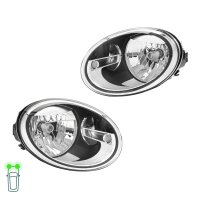 Headlight Set left right 12 V W21/5W H4 Halogen FF HELLA...