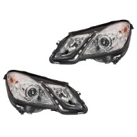 Headlight Set left right 12 V W5W H7/H7 DE Halogen HELLA...
