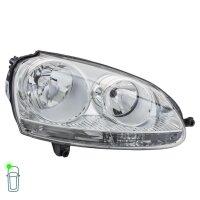Headlight Set left right 12 V W5W H7/H7 PY21W Halogen HELLA for e.g. VW GOLF