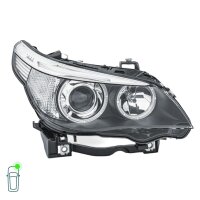 Headlight Set 12 V PY21W D2S/H7 bi-xenon halogen HELLA for BMW 5 Series