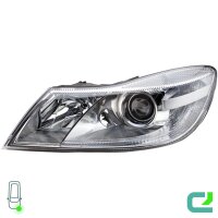 Scheinwerfer-Set links/rechts H7/H1 HELLA für Skoda...