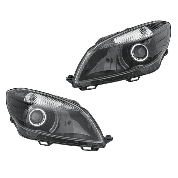 Scheinwerfer-Set links/rechts PY21W HELLA für Skoda Fabia II (542)