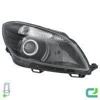 Scheinwerfer-Set links/rechts PY21W HELLA für Skoda Fabia II (542)