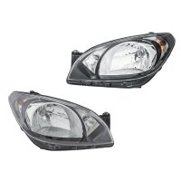 Headlight Set 12 V W21/5W PY21W H4 Halogen HELLA for...