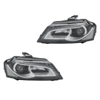 Headlight Set 12 V LED PSY24W W5W PS19W D3S Bi-Xenon...
