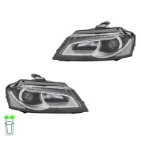 Headlight Set 12 V LED PSY24W W5W PS19W D3S Bi-Xenon...