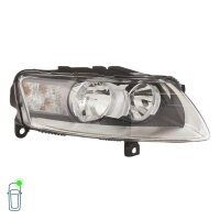 Headlight Set left right 12 V W5W H7/H1 PY21W Halogen HELLA for e.g. AUDI A6