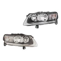 Scheinwerfer-Set links/rechts W5W HELLA für AUDI A6...