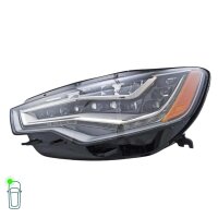 Headlight Set left right 12 V LED HELLA suitable for e.g. AUDI A6