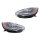 Headlight Set left right 12 V LED HELLA suitable for e.g. AUDI A6