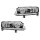 Scheinwerfer-Set links/rechts P27/7W HELLA für AUDI A6 Avant (4F5, C6)