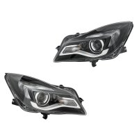 Headlight Set 12 V PY21W W21W HIR2 Halogen DE HELLA for...