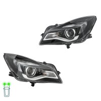 Headlight Set 12 V PY21W W21W HIR2 Halogen DE HELLA for...