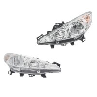 Headlight Set 12 V PY21W W5W H7/H1 Halogen HELLA for...