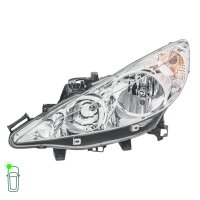 Hauptscheinwerfer-Set 12 V PY21W W5W H7/H1 Halogen HELLA für u.a. PEUGEOT 207