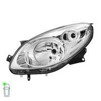 Hauptscheinwerfer-Set links rechts 12 V H4 W5W PY21W FF HELLA für RENAULT TWINGO