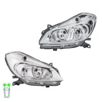 Hauptscheinwerfer-Set 12 V W5W H7/H7 PY21W Halogen HELLA...