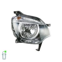 Headlight Set left right 12 V PY21W H4 Halogen HELLA for RENAULT TWINGO