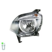 Headlight Set left right 12 V PY21W H4 Halogen HELLA for RENAULT TWINGO