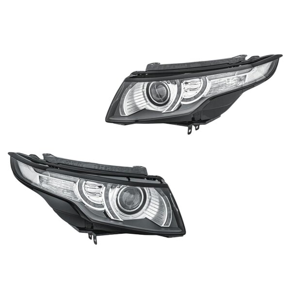 Scheinwerfer-Set links/rechts PSY24W HELLA für Range Rover Evoque (L538)