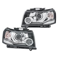Headlight Set 12 V LED D3S PY21W bi-xenon HELLA for LAND...