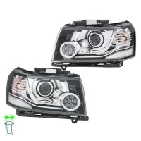 Headlight Set 12 V LED D3S PY21W bi-xenon HELLA for LAND...