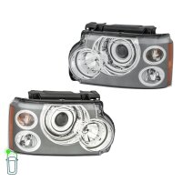 Headlight Set 12 V W5W H8 PY21W D1S/H7 Bi-Xenon HELLA for...