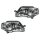 Hauptscheinwerfer-Set 12 V W5W H7/H7 Halogen DE FF HELLA für u.a. VW PASSAT
