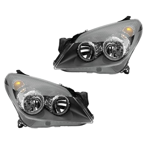 Headlight Set 12 V H21W H7/H1 W5W Halogen HELLA for e.g. OPEL ASTRA