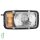 Headlight Set left right 12 V 24 V H4 T4W P21W Halogen HELLA for e.g. MB SK
