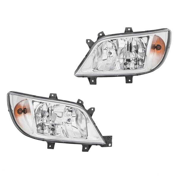 Scheinwerfer-Set li/re W5W HELLA für Mercedes-Benz Sprinter 3-T Chassis (903)